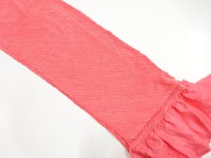 正絹　振袖用　絞り帯揚げ